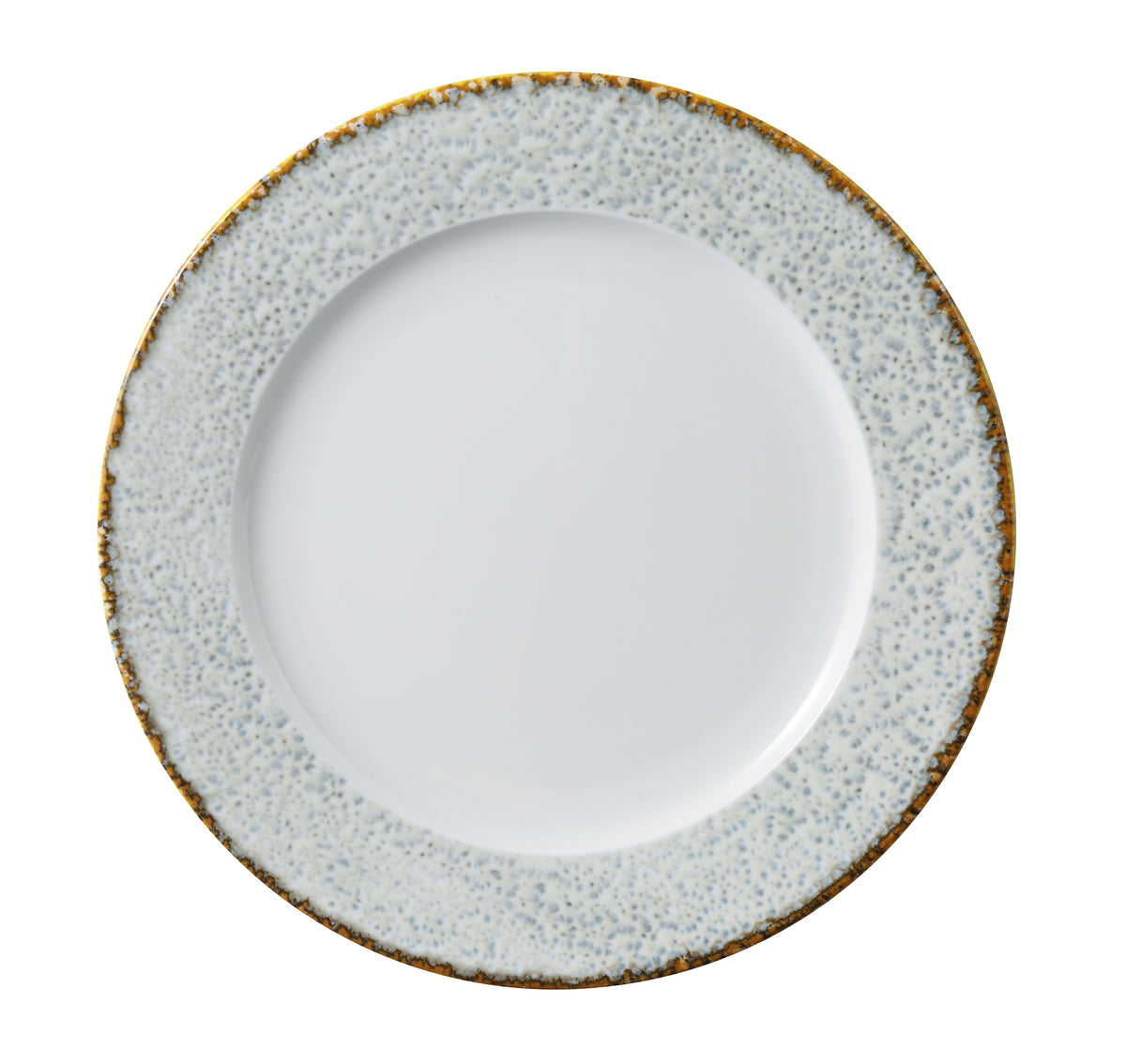 Yanco IB-109 Iris Blue China Plate, 9"-1/4 Round, Dishwasher & Microwave Safe, China - 1 Dozen - Case of 24