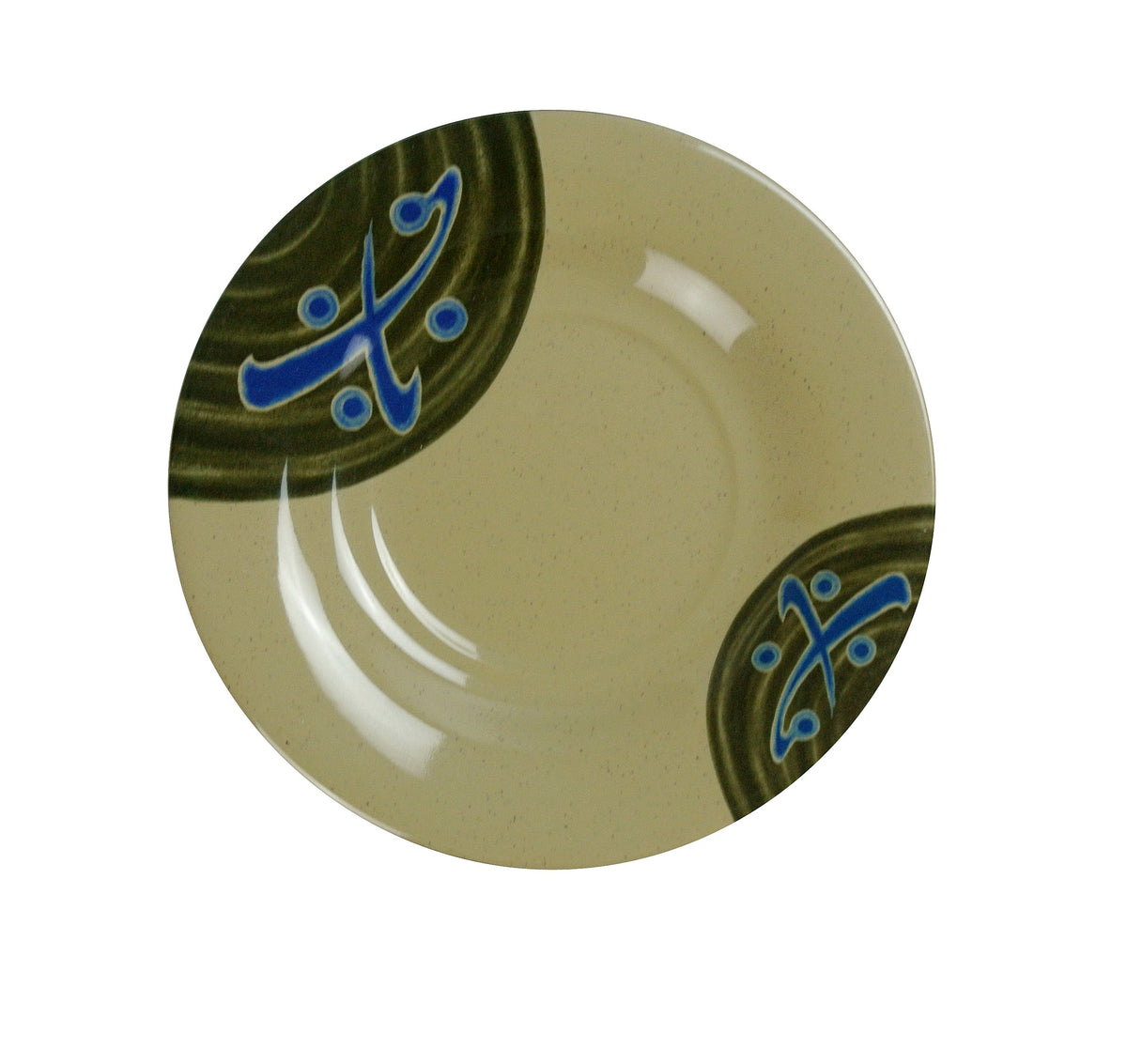 Yanco JP-1338 Japanese Saucer, 6" Round Melamine Dinnerware, Dishwasher Safe - Case of 48