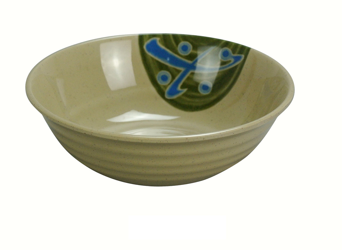Yanco JP-3002 Japanese Melamine Bowl, 12 oz, 5-1/2" Dia x 1-3/4" H, Dishwasher-Safe - Case of 48