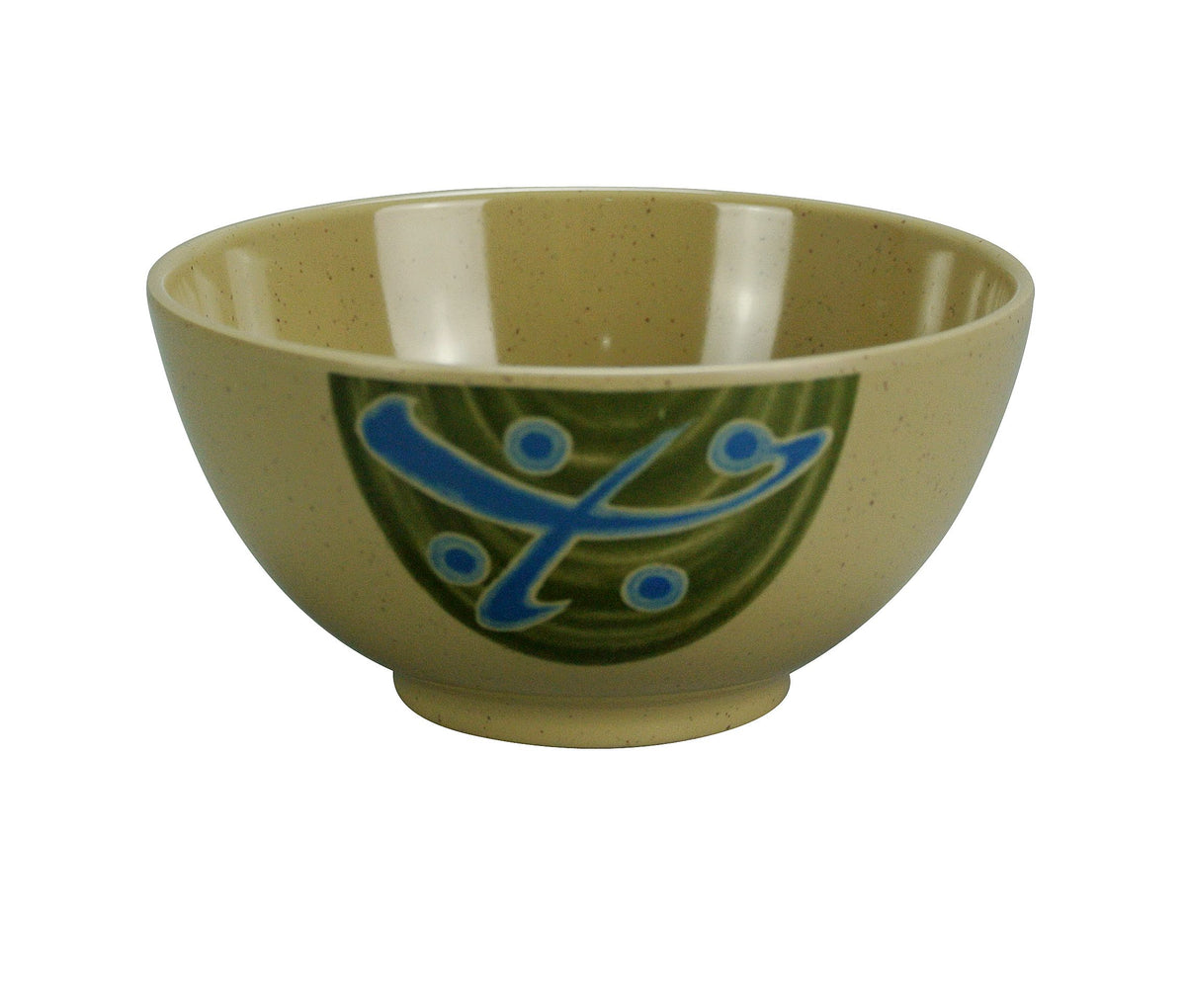Yanco JP-3004 Nanjing Bowl, 8 Oz (-1/4 Qt), 4-1/2" x 2" Melamine, Dishwasher Safe - Case of 48