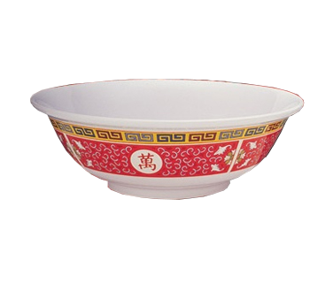 Yanco LG-5070 Bowl, 42 Oz (1 Qt) Round 8" Diameter, Melamine, Dishwasher Safe - Case of 24