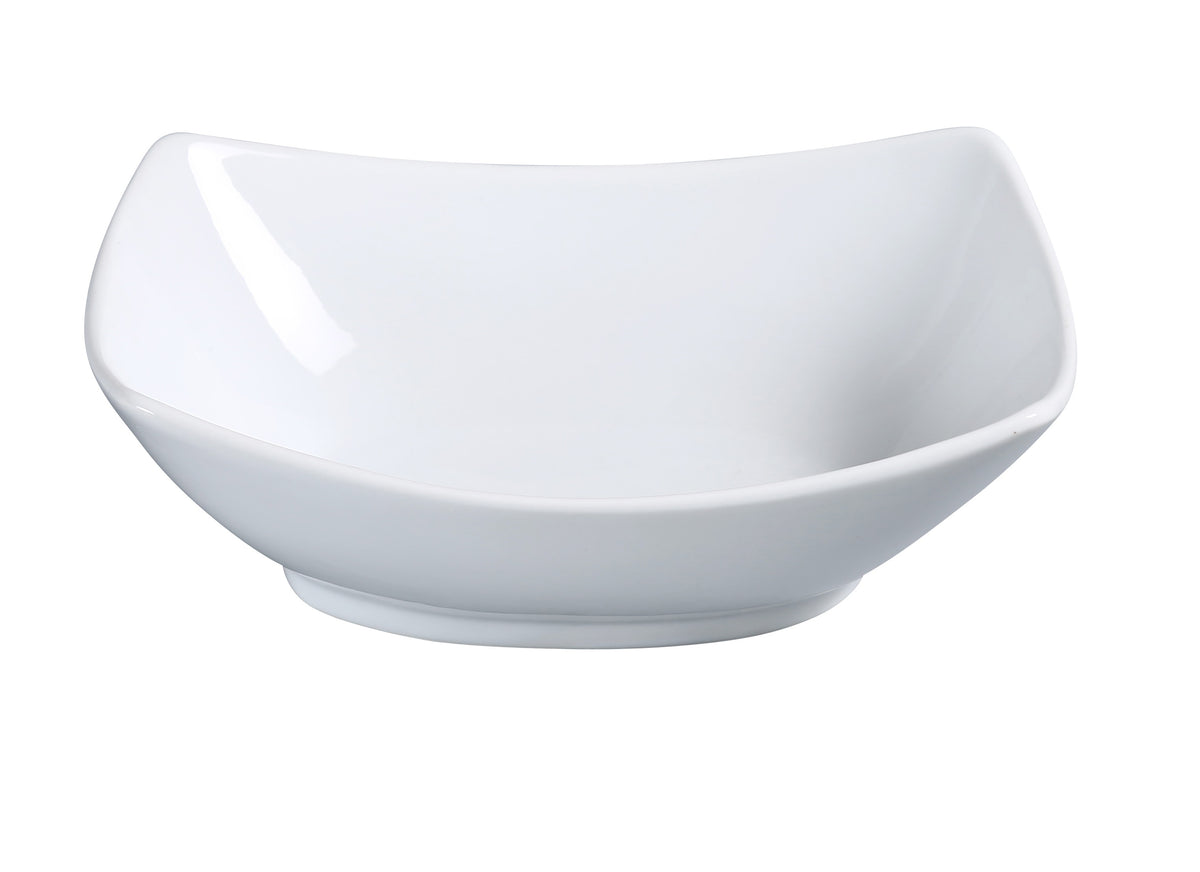 Yanco ML-608 - Porcelain Rectangular Bowl 8" x 6" 21 oz Dishwasher/Oven/Microwave Safe - Case of 24