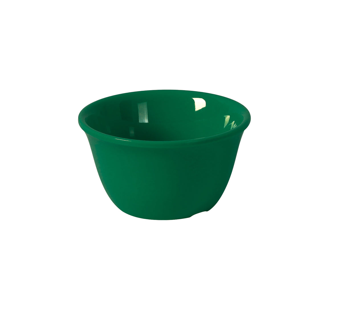 Yanco MS-303GR - 7 Oz Green Melamine Bouillon Cup, 4" Dia. x 2" H, Dishwasher Safe, NSF - Case of 48