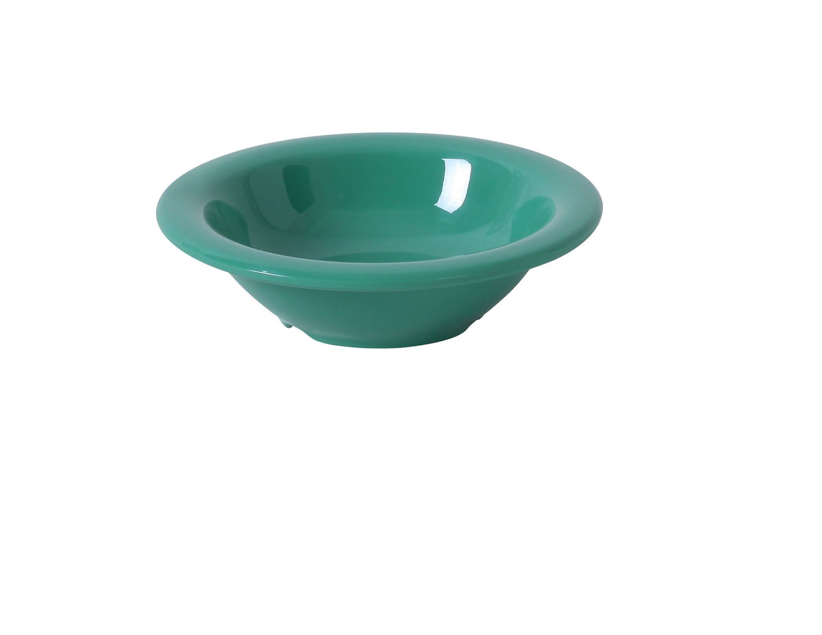 Yanco MS-5044GR - 4.75" Green Melamine Bowl, Heavy-Duty, 4.5 oz, Dishwasher Safe, NSF - Case of 48