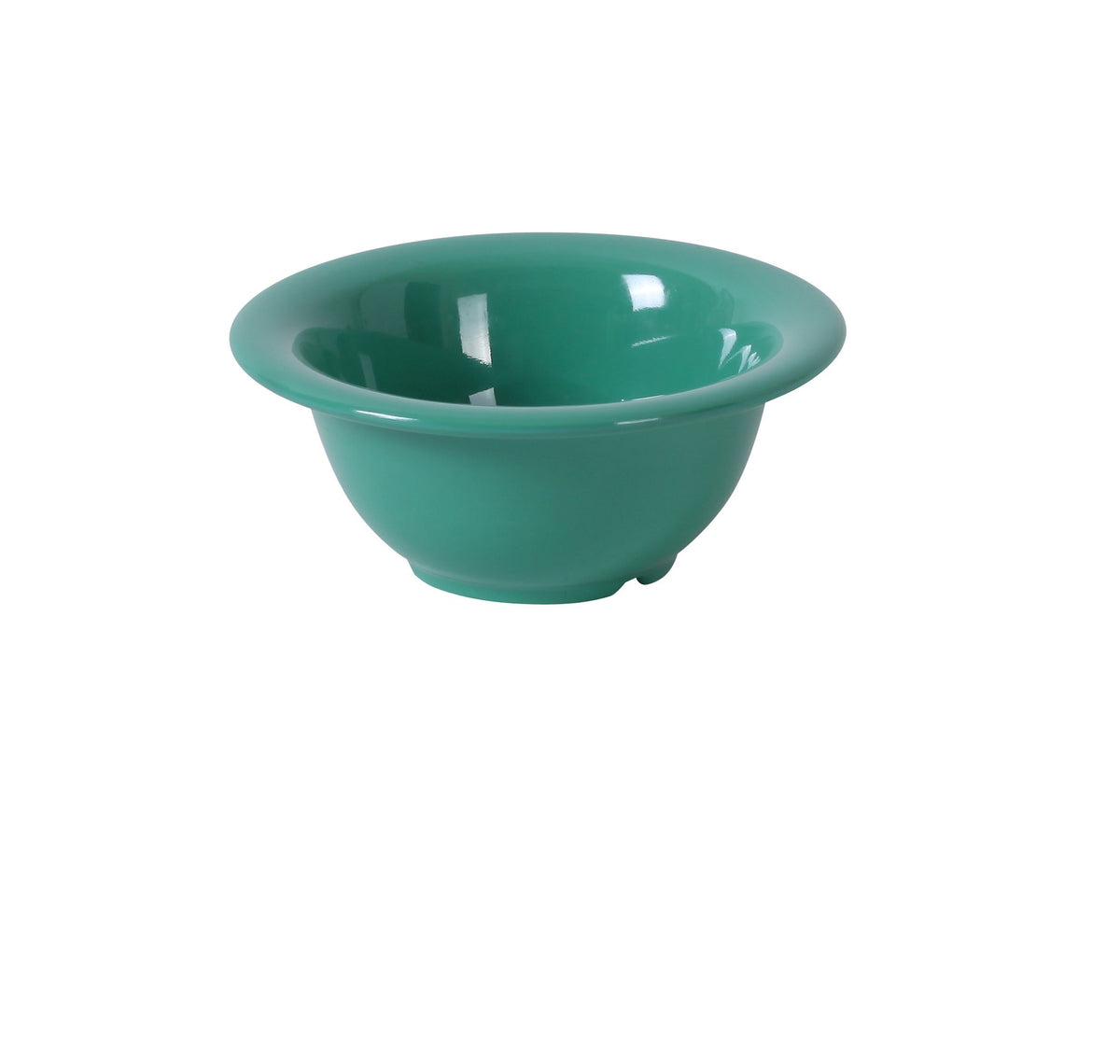 Yanco MS-5510GR - 5-3/8" Diameter 10 Oz Melamine Soup Bowl, Green, Dishwasher Safe - Case of 48