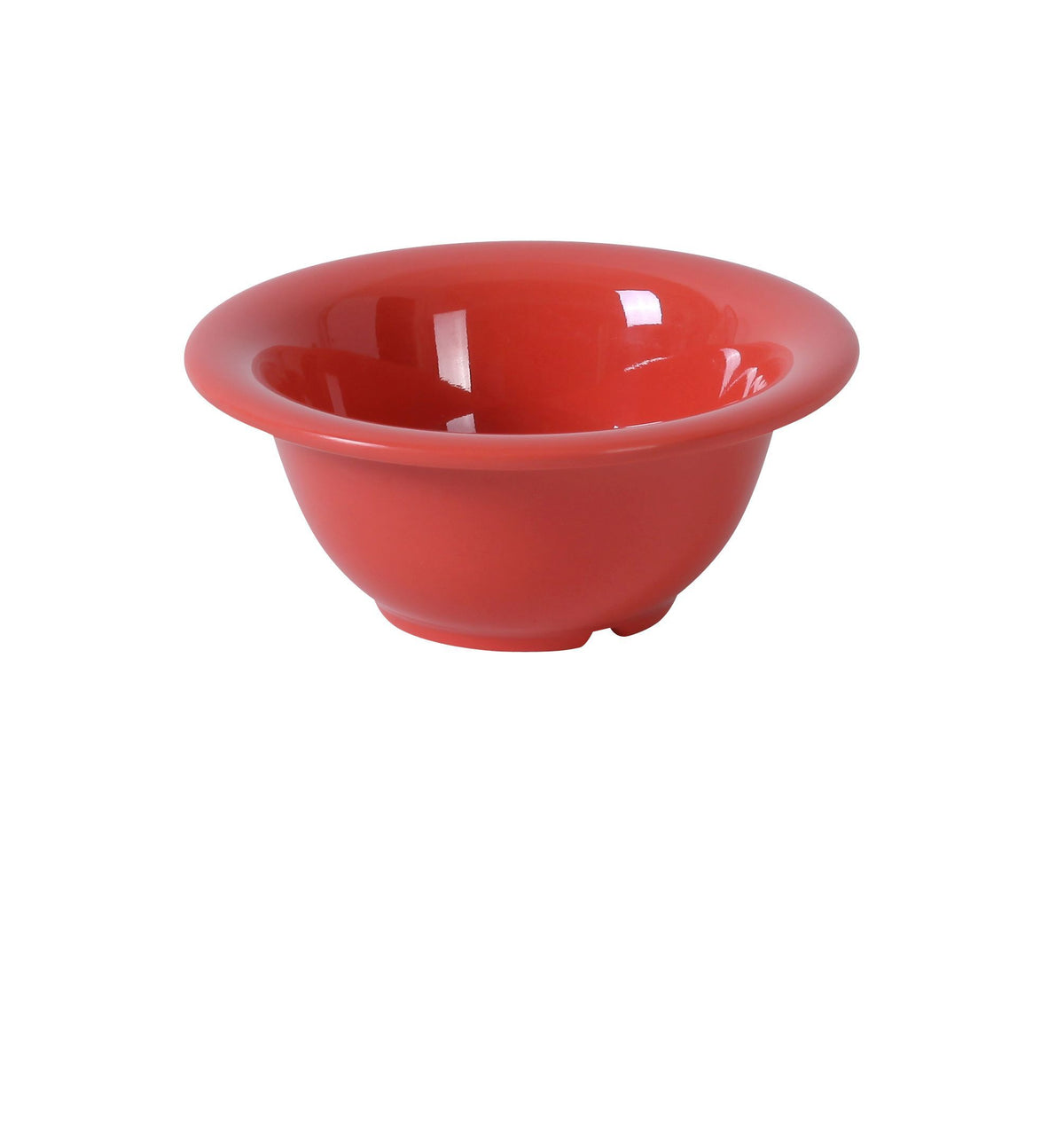Yanco MS-5510RD - Melamine Soup Bowl, 5-3/8" Dia, 10 oz, Red, Heavy Duty, NSF - Case of 48