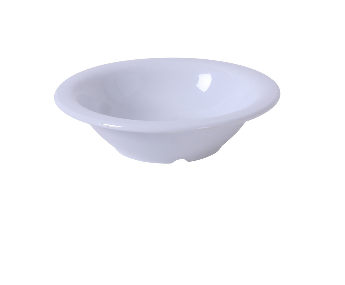 Yanco MS-5712WT - 7" 12 oz Melamine Soup Bowl, White, Heavy-Duty, NSF, 1 Dozen - Case of 48