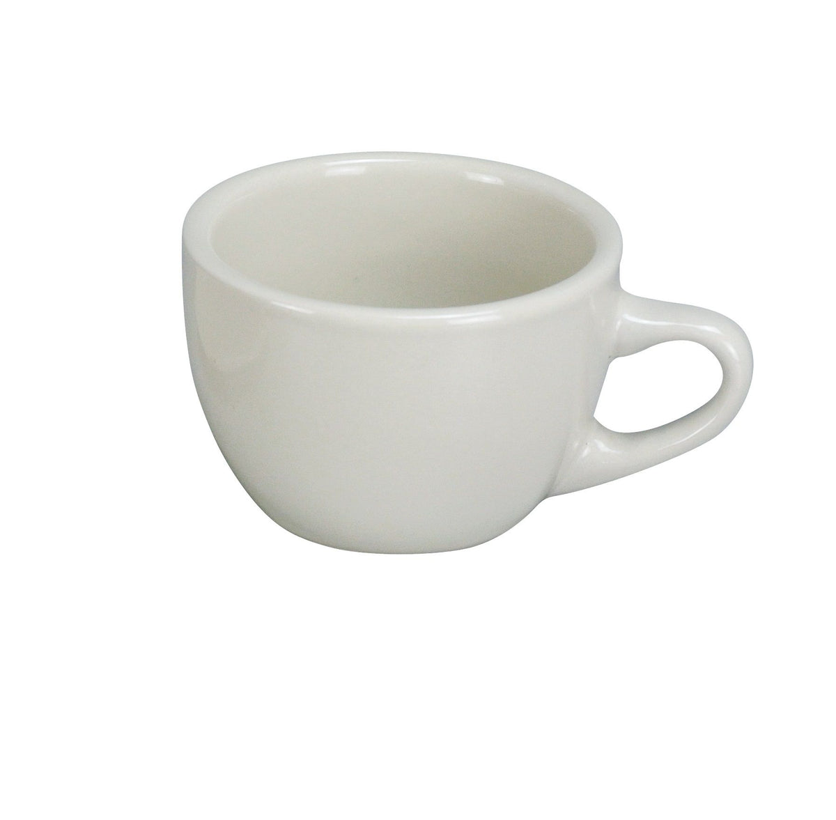 Yanco NR-1 Cup, 7 Oz (3-3/4" Dia x 2⅜" H) Ceramic White, Dishwasher/Oven/Microwave Safe - Case of 36
