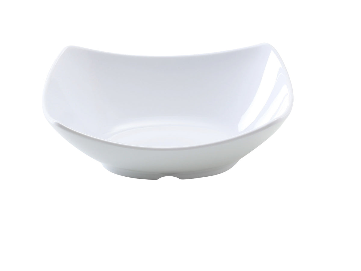 Yanco OK-808 Osaka Melamine Bowl, 20 oz (-3/4 qt), 7-3/4" L x 6" W x 2-1/2" H, White - Case of 48