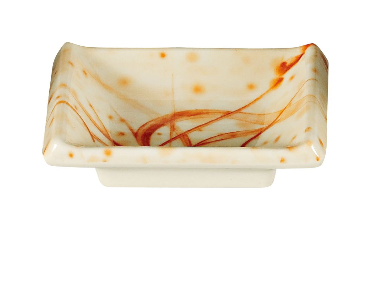 Yanco OR-4046 - Sauce Dish, 3-3/4" L x 2-1/2" W, 2.5 Oz, Melamine, Dishwasher Safe - Case of 72