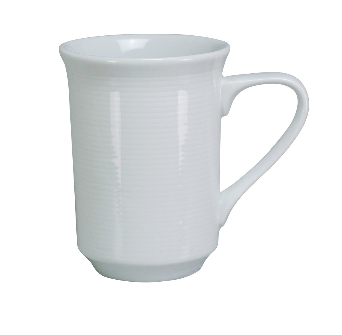 Yanco PA-007 Mug, 8-Ounce White Porcelain, 3" Dia X 3-1/2" H, Dishwasher & Microwave Safe - Case of 36