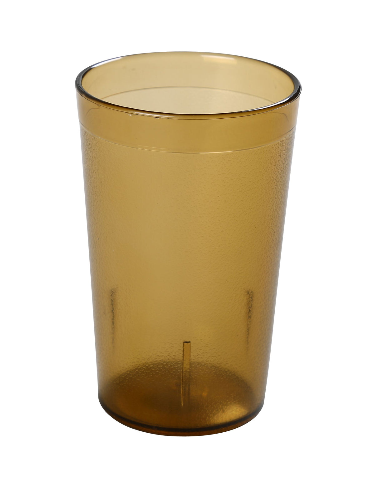 Yanco PT-008A Plastic Tumbler, 8 oz (1 Cup) Amber, Poly Plastic, Lightweight - Case of 72