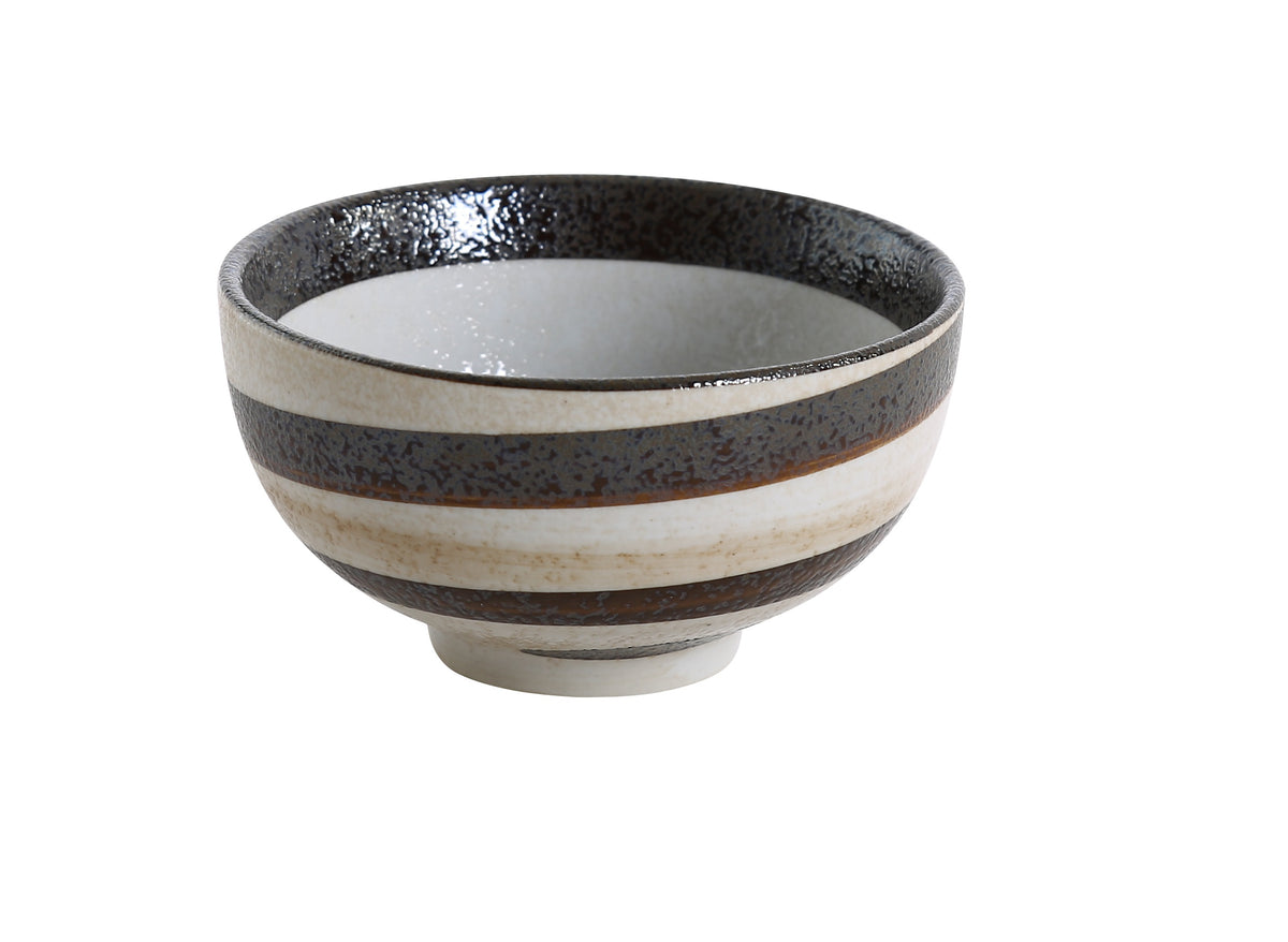 Yanco RO-404 Rockeye Rice Bowl, 4" (9 oz) Round Porcelain, Dishwasher/Oven/Microwave Safe - Case of 36