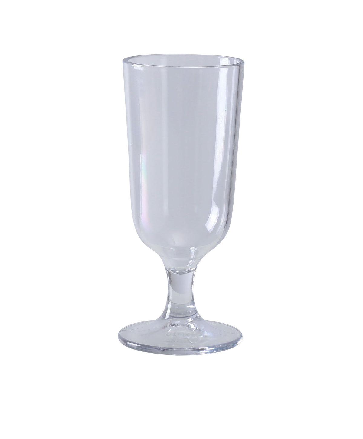 Yanco SM-08-G Goblet, 8 Oz (1 Cup) Clear SAN Plastic, 3" Dia x 5-1/2" H - Case of 24