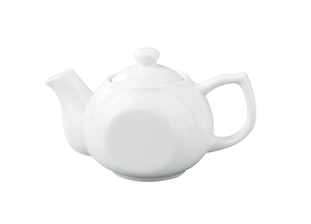 Yanco TP-4 - 10-Oz White Porcelain Coffee Pot Lid 6-1/2"x3-1/2"x2-3/4" Dishwasher Safe - Case of 36