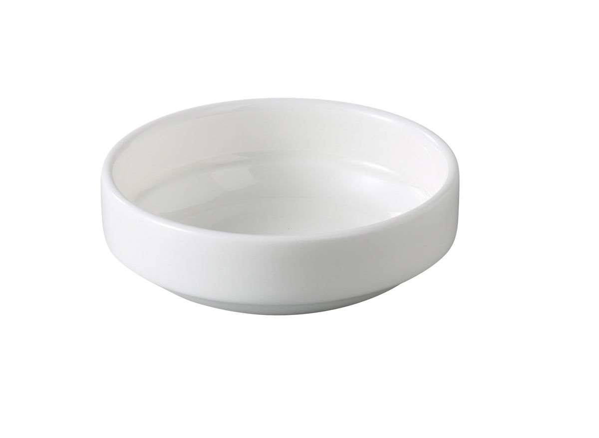 Yanco VS-503 Sauce Dish, 1.4 Oz, 2 5/8" Dia x 3/4" H, White China, Dishwasher Safe - Case of 48