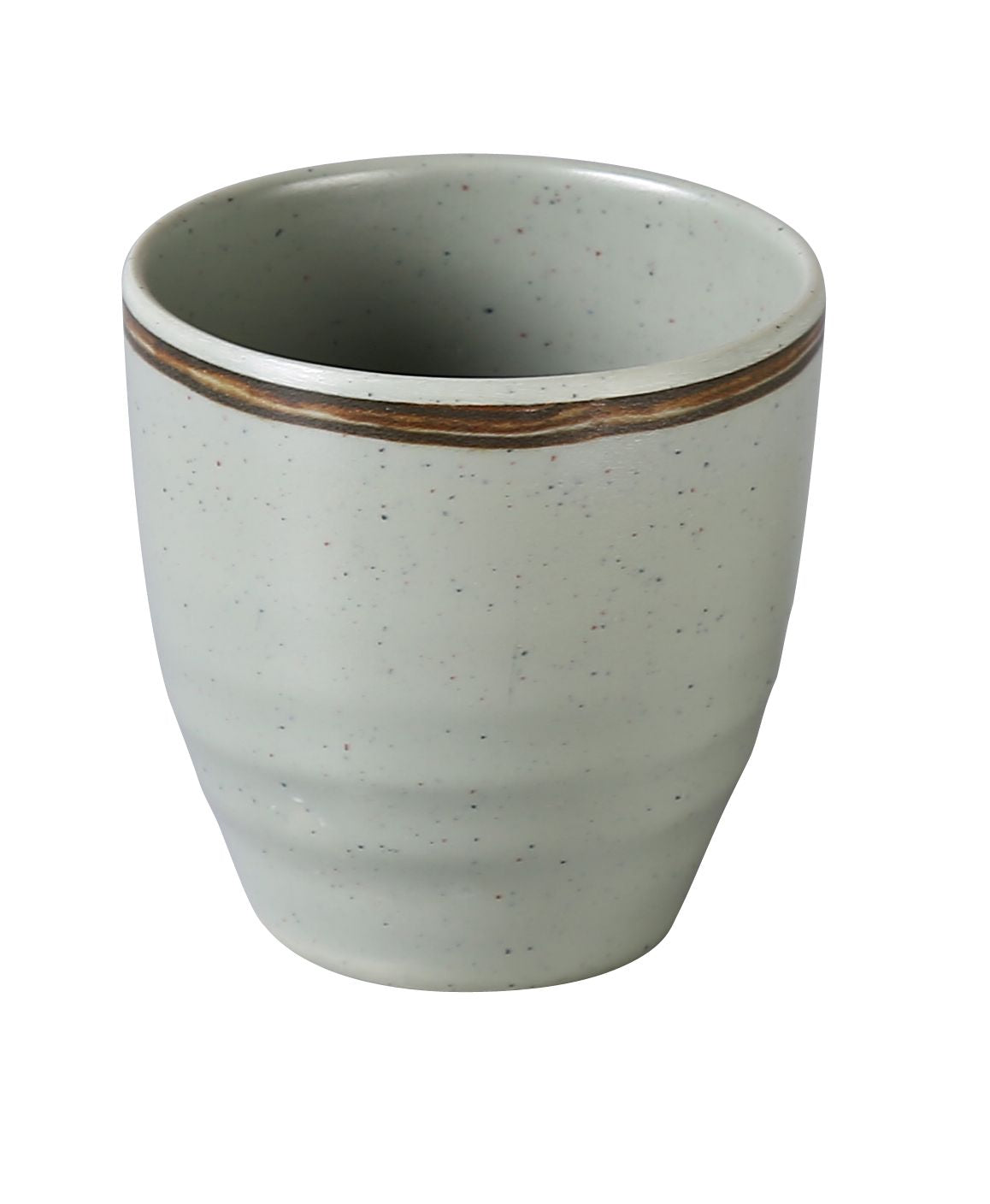 Yanco YO-9302 - 7 oz Green Melamine Round Tea Cup, 3" L x 3" H, Dishwasher Safe - Case of 48